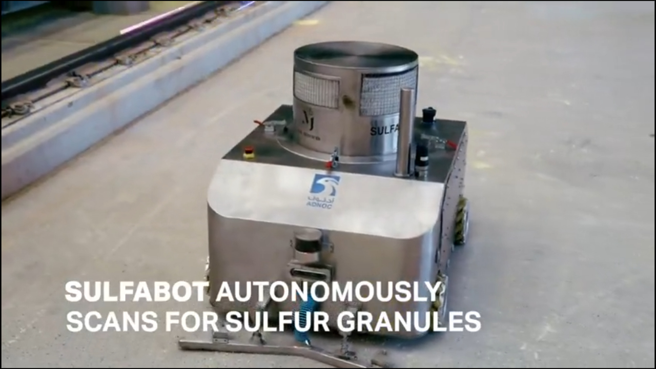 Unmanned Autonomous Solution to Clean Sulfur Dust